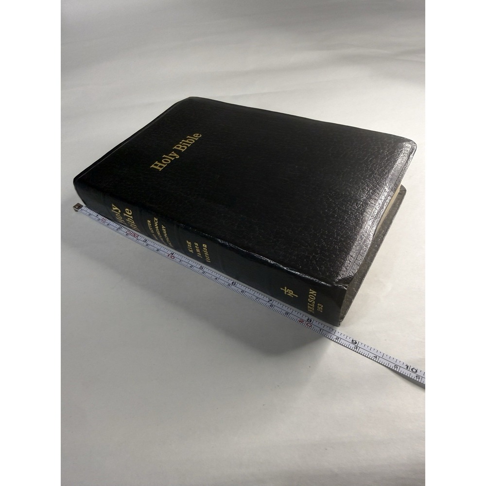 A Reader's Guide To The Holy Bible King James Version Red Letter Nelson 263 1972